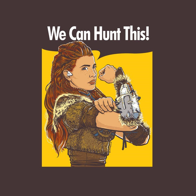 We Can Hunt This!-womens fitted tee-rustenico
