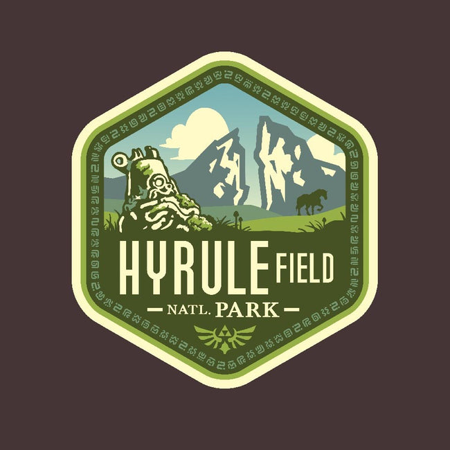 Hyrule Field National Park-womens fitted tee-chocopants