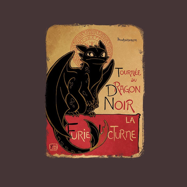 Le Dragon Noir-unisex crew neck sweatshirt-YoukaiYume