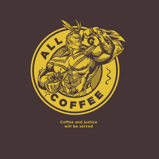 All Might Coffee-womens basic tee-yumie