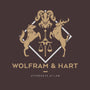 Wolfram & Hart-womens basic tee-xMitch