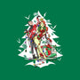 Christmas Belles-womens fitted tee-ArtistAbe