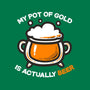 My Pot of Gold Beer-womens fitted tee-goliath72