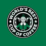 World's Best Cup of Coffee-mens basic tee-Beware_1984