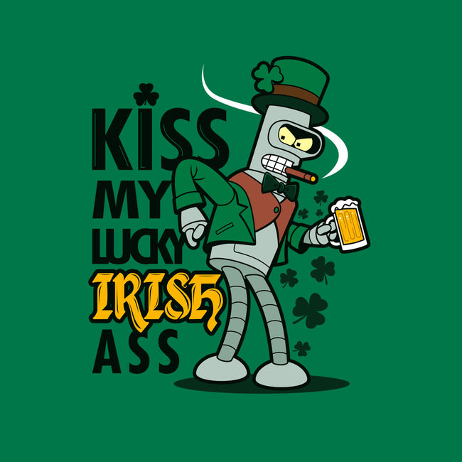 Kiss My Lucky Irish Ass-unisex crew neck sweatshirt-Boggs Nicolas
