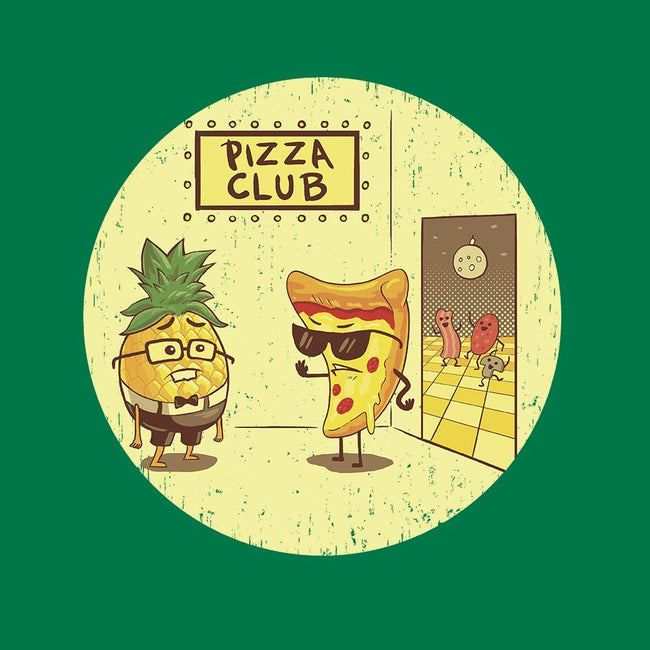 Pizza Club-womens fitted tee-Hootbrush