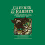 Caverns & Rabbits-womens fitted tee-Creative Outpouring