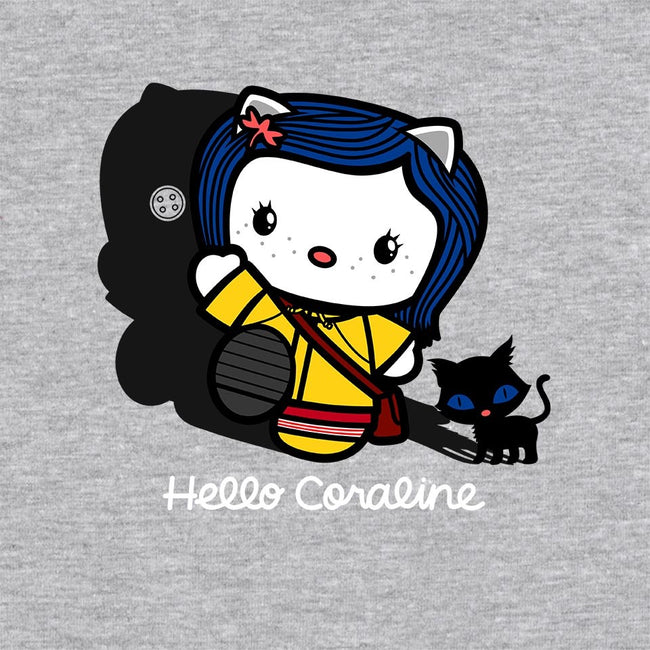 Hello Coraline-unisex crew neck sweatshirt-Boggs Nicolas