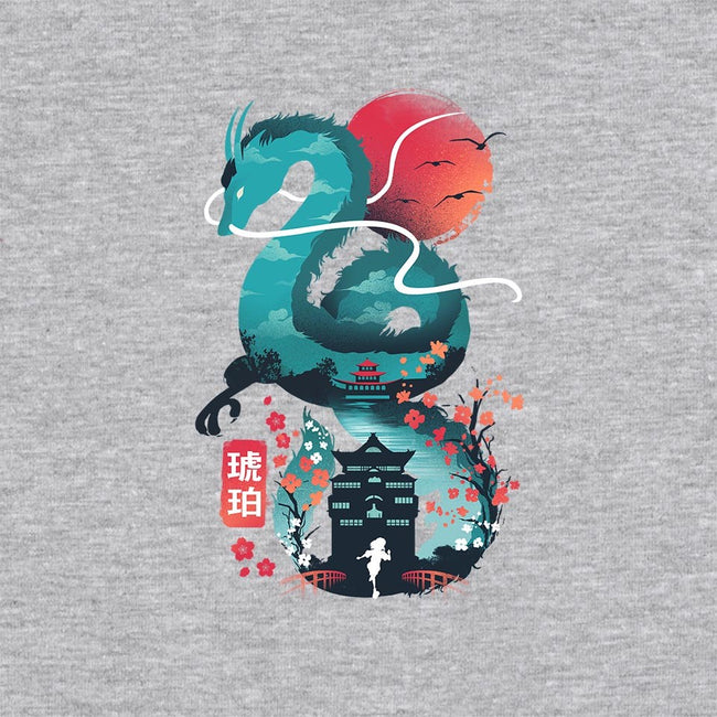 UKIYO E DRAGON-unisex crew neck sweatshirt-dandingeroz