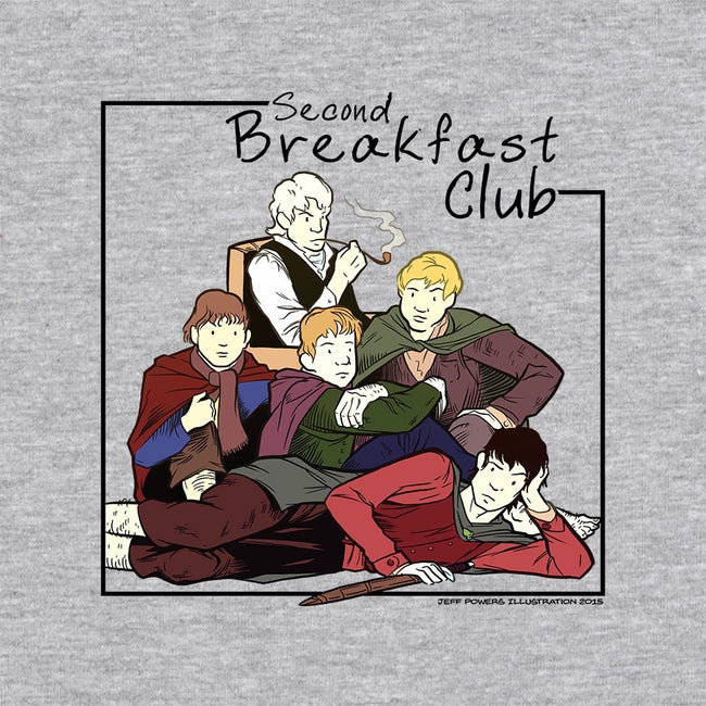 Second Breakfast Club-unisex basic tank-jpowersillustration