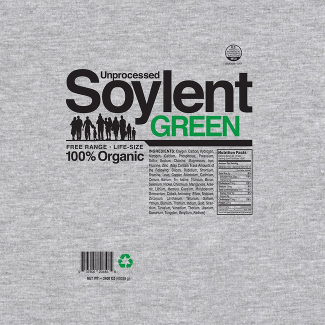 Unprocessed Soylent Green-unisex basic tank-Captain Ribman