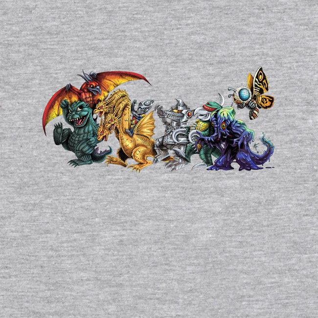 Where the Wild Kaiju Are-unisex crew neck sweatshirt-El Black Bat