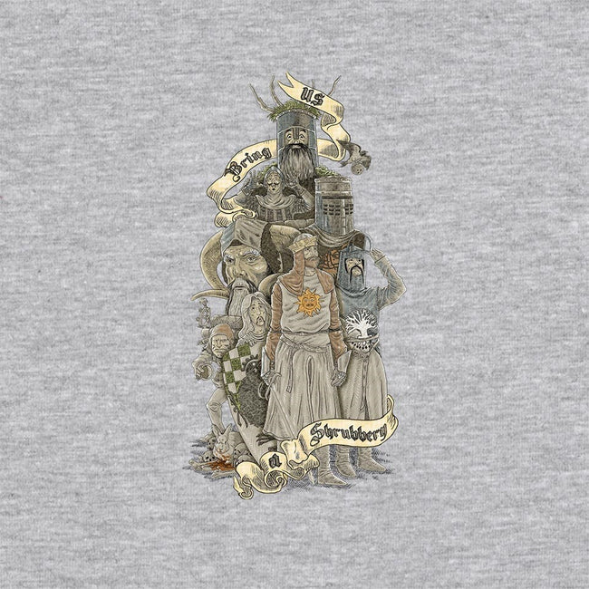 WE WANT A SHRUBBERY!-unisex pullover sweatshirt-Skullpy