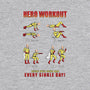 Hero Workout-unisex crew neck sweatshirt-Firebrander