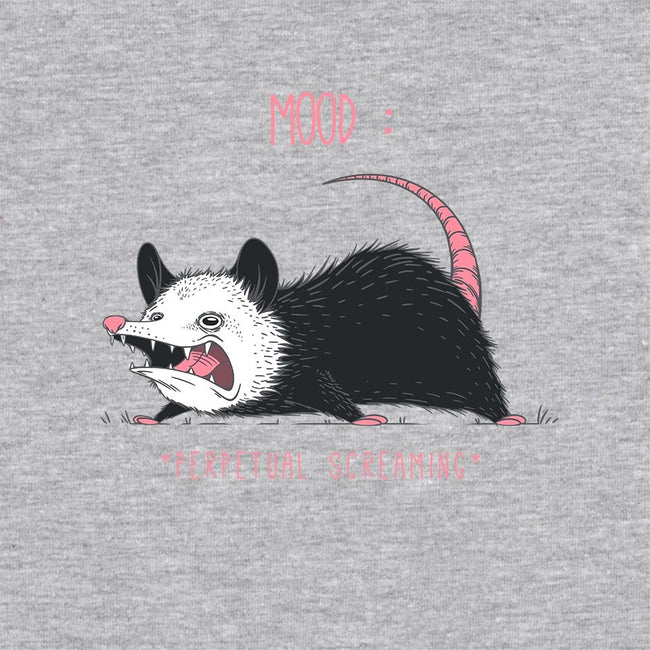 Mood Possum-unisex pullover sweatshirt-ChocolateRaisinFury
