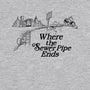 Where the Sewer Pipe Ends-unisex pullover sweatshirt-beware1984