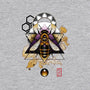 Honey Bee-unisex zip-up sweatshirt-etcherSketch