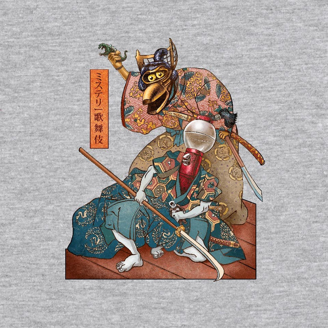 Mystery Kabuki-unisex pullover sweatshirt-ChetArt