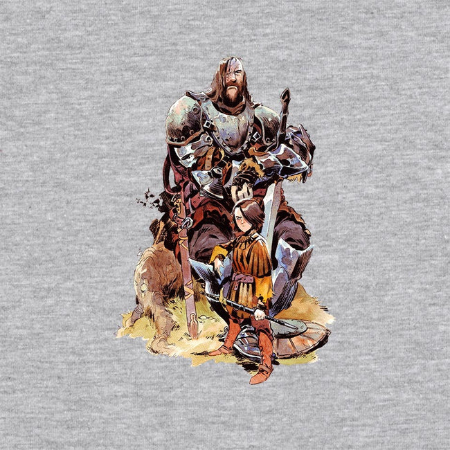 Arya and the Hound-unisex crew neck sweatshirt-Matias Bergara