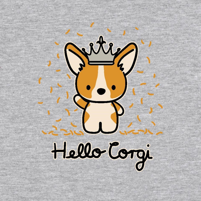 Hello Corgi-unisex pullover sweatshirt-CorinnaSchlachter