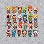 Delightfully Cute Little Heroes-unisex zip-up sweatshirt-mattkaufenberg