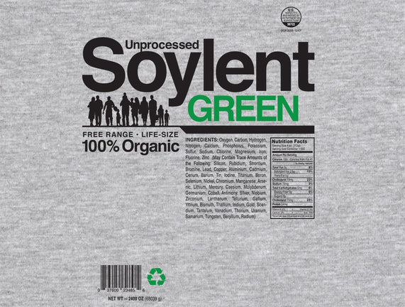 Unprocessed Soylent Green