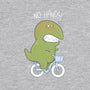 T-Rex Tries Biking-unisex zip-up sweatshirt-queenmob