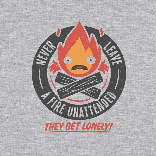 Lonely Fire Demon-womens fitted tee-adho1982