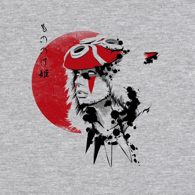 Red Sun Princess-unisex pullover sweatshirt-ddjvigo