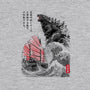 King Kaiju Sumi-e-unisex pullover sweatshirt-DrMonekers