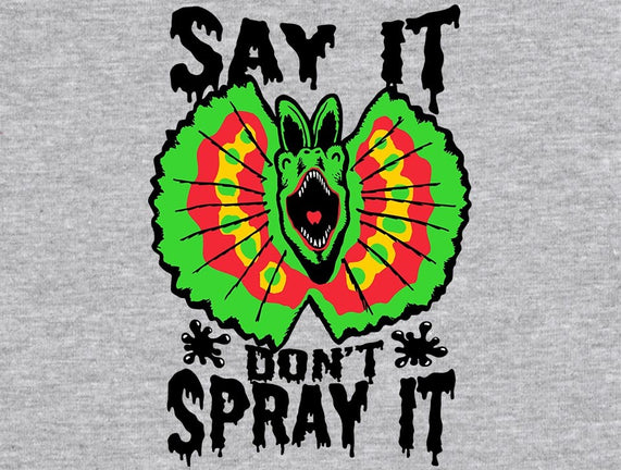 Say It Don't Spray It