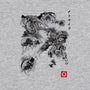 Attack of the Space Pirates Sumi-e-unisex crew neck sweatshirt-DrMonekers