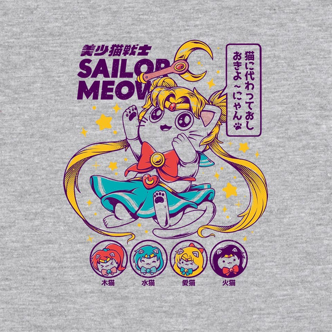 Sailor Meow-unisex pullover sweatshirt-ilustrata