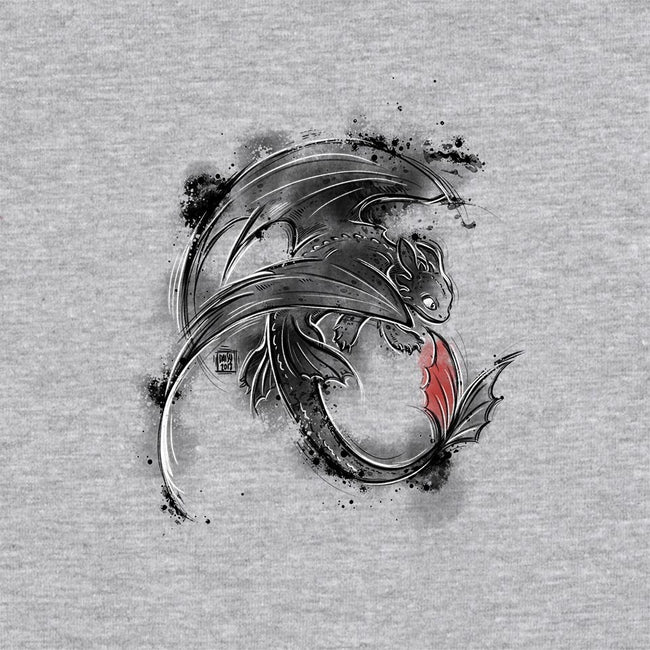 Sumi-e Fury-unisex pullover sweatshirt-Daisyart-lab