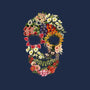 Floral Skull Vintage-unisex zip-up sweatshirt-tobefonseca