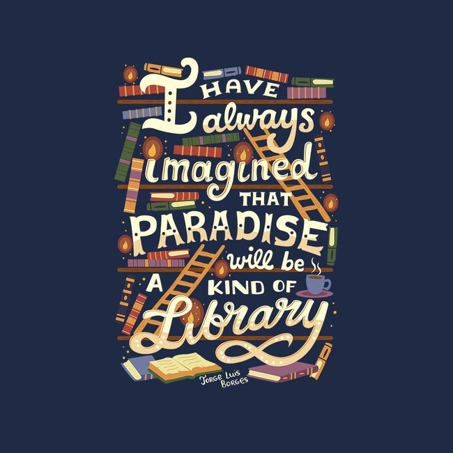 Library is Paradise-unisex pullover sweatshirt-risarodil