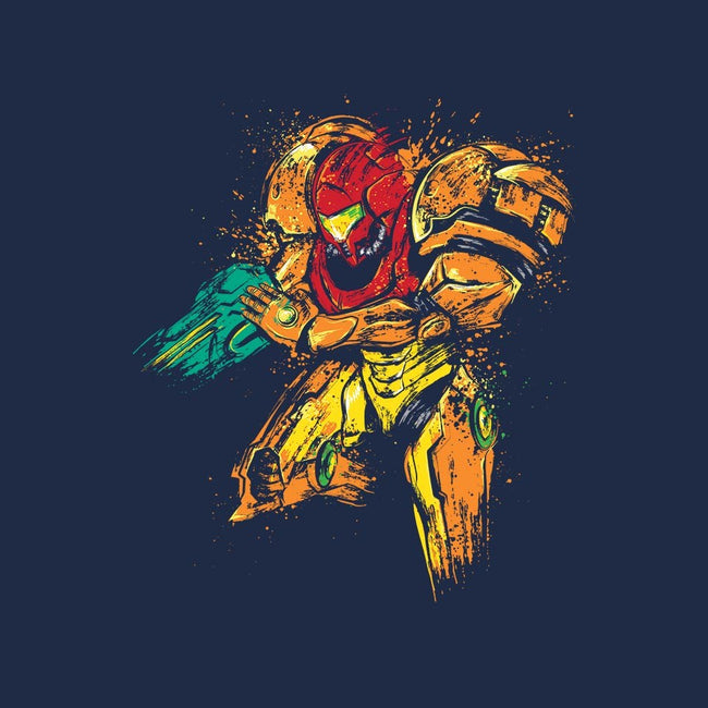 Splattered Bounty Hunter-unisex crew neck sweatshirt-DrMonekers