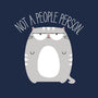 Not A People Person-unisex basic tank-PolySciGuy