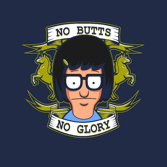 No Butts, No Glory-mens basic tee-Boggs Nicolas