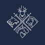 Throne Houses-womens fitted tee-spike00