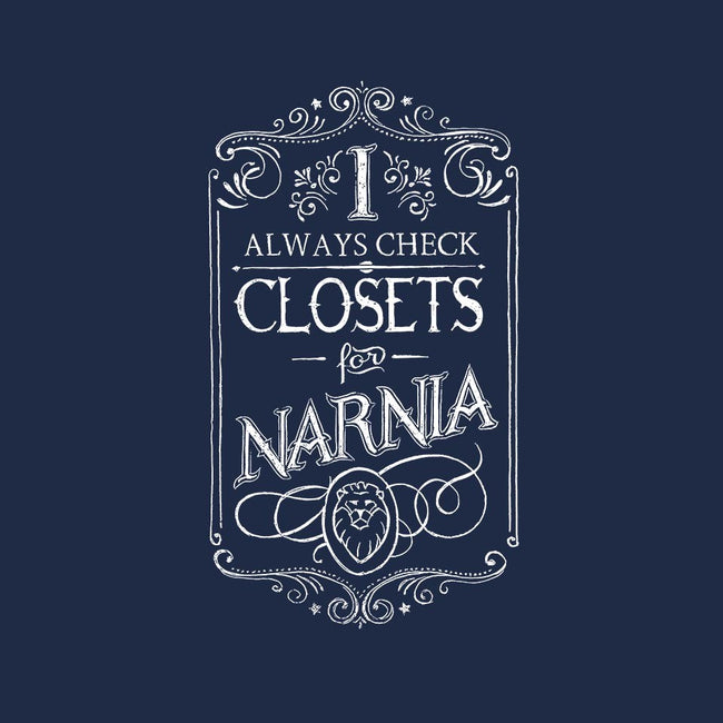I Always Check Closets-youth basic tee-Ma_Lockser