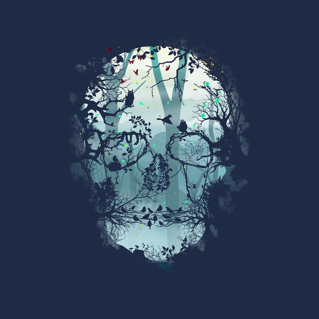 Dark Forest Skull-unisex pullover sweatshirt-Sitchko Igor