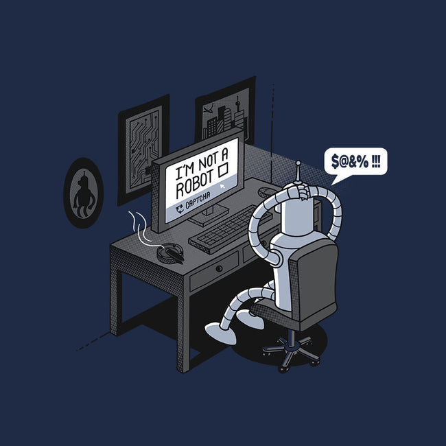 Robot Problems-womens fitted tee-Gamma-Ray