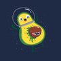 Alien Avocado-unisex basic tank-DinoMike