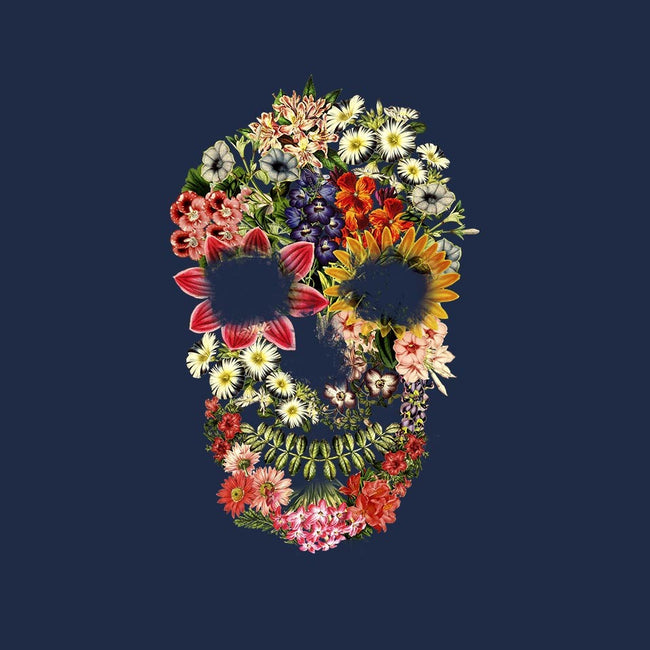 Floral Skull Vintage-mens long sleeved tee-tobefonseca