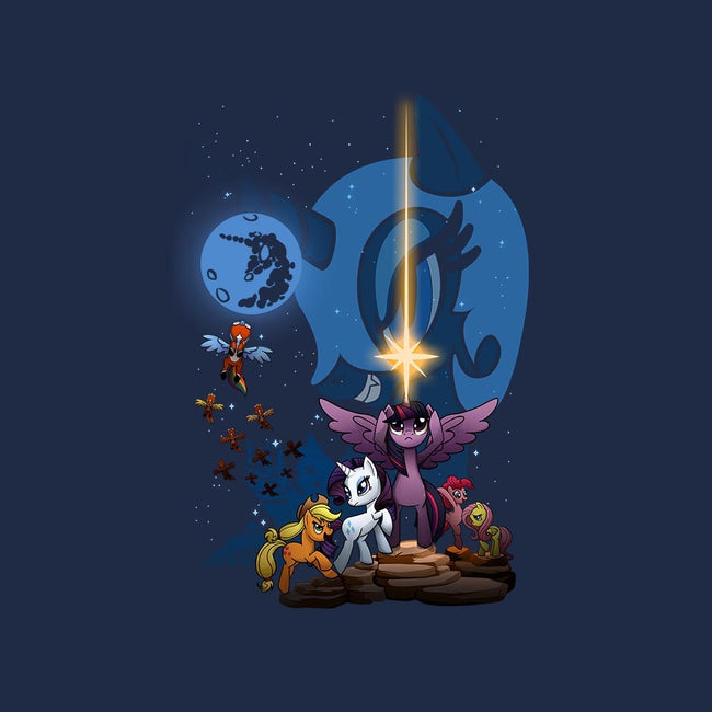 That's No Luna-womens fitted tee-Chriswithata