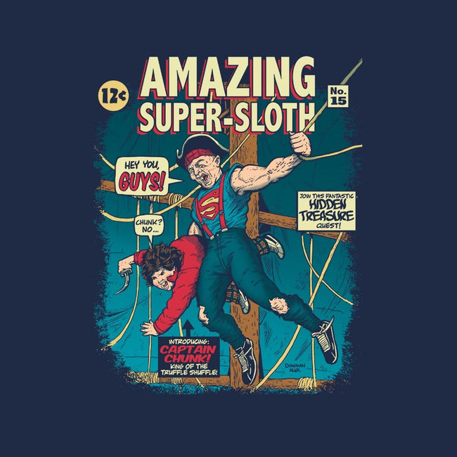 Amazing Super Sloth-mens basic tee-DonovanAlex