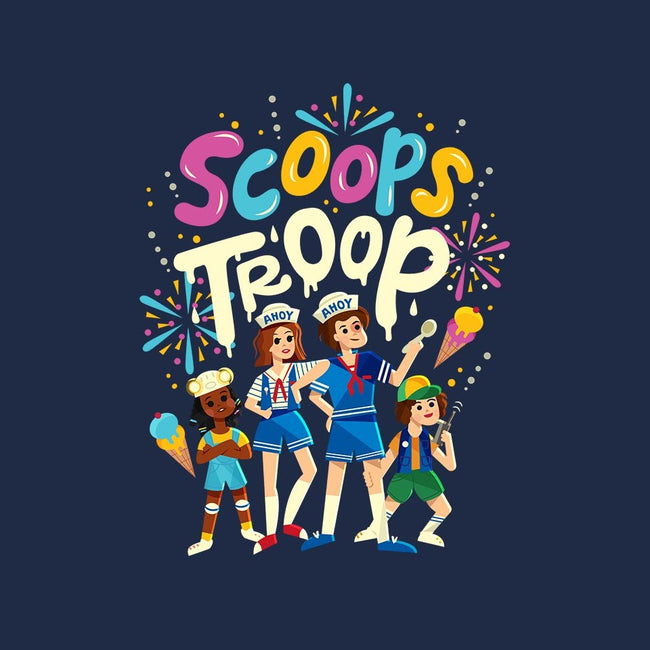 Scoops Troop-unisex crew neck sweatshirt-risarodil