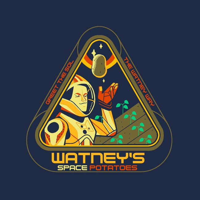 Watney's Space Potatoes-mens long sleeved tee-Glen Brogan