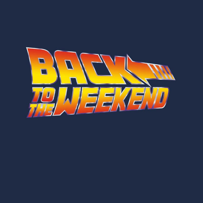 Back To The Weekend-womens basic tee-drbutler